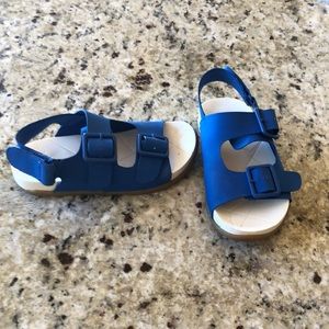 Zara blue kids sandals size euro 29